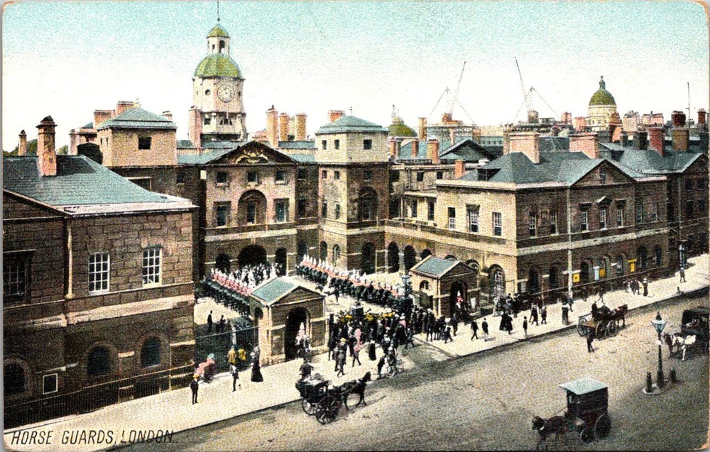 Dr Jim Stamps Postcard London Horse Guards