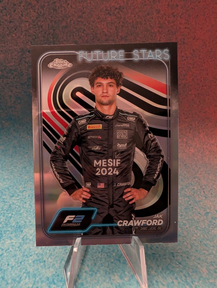 2024 Topps Chrome Formula 1 #33 Jak Crawford Refractors