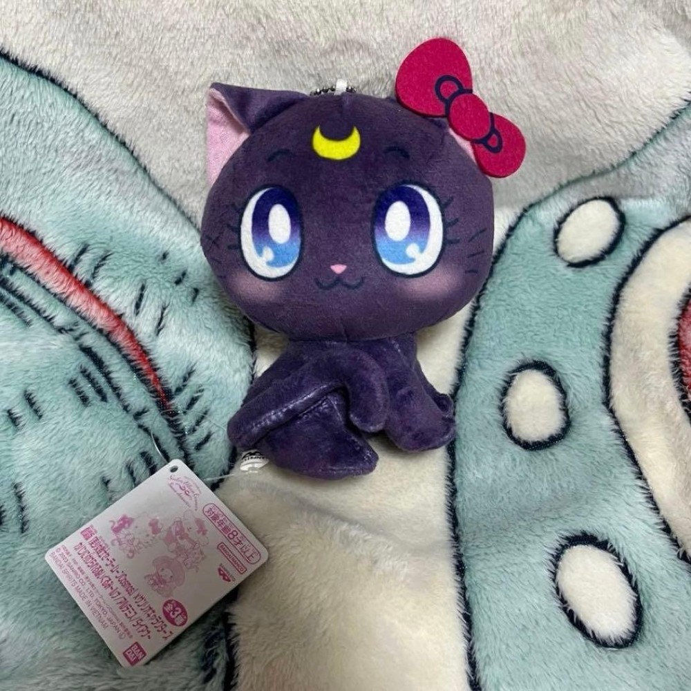 Sailor Moon Cosmos Luna Sanrio Plush Toy Character Mascot 5.5 inches