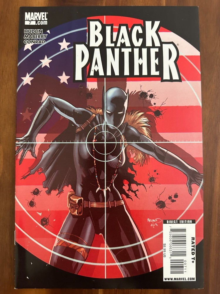 Black Panther #7 (2009) Marvel Comics Doctor Doom Namor Shuri: Black Panther!