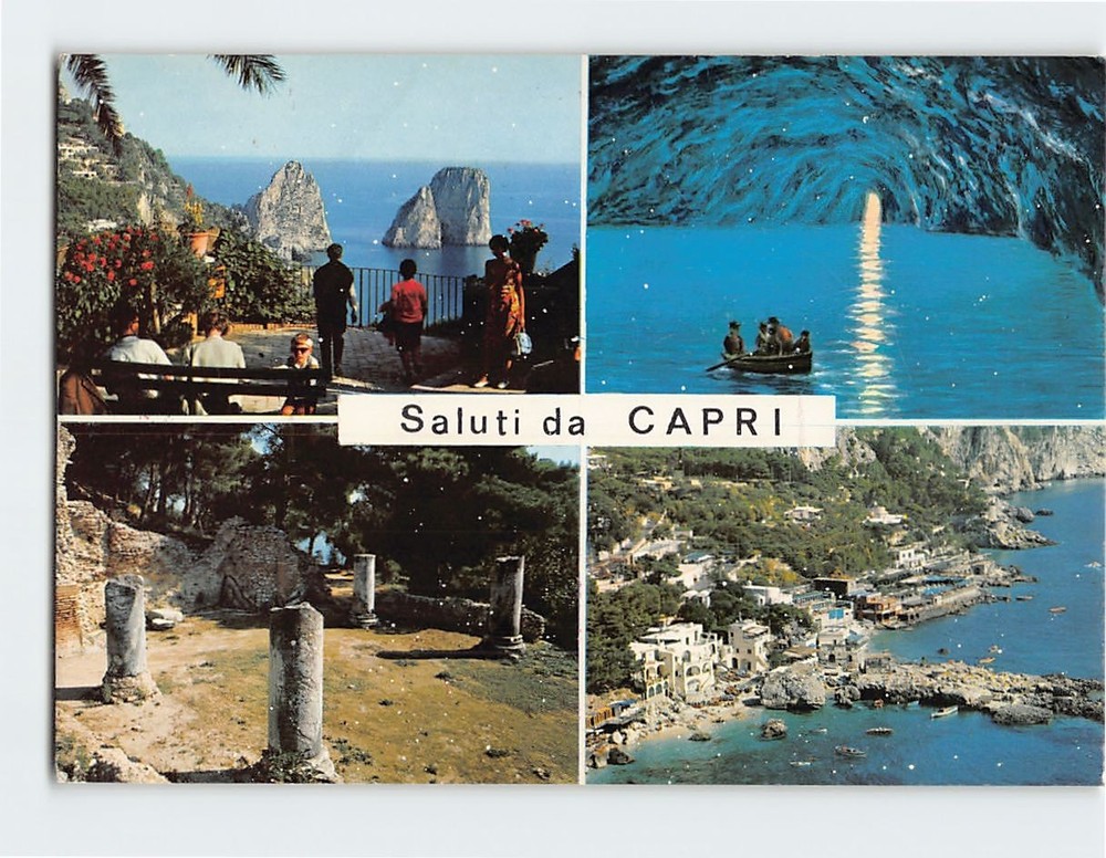 Postcard Saluti da Capri Italy