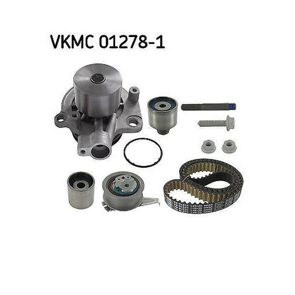 WATER PUMP & TIMING BELT SET SKF VKMC 01278-1 FOR AUDI SEAT SKODA VW