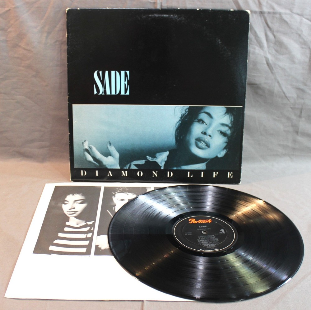 Sade: Diamond Life ~ Vinyl Record LP ~ 1985 First U.S. Pressing ~ Matrix AL39581