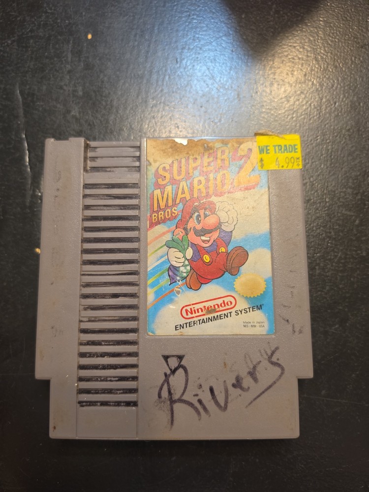 Super Mario Bros. 2 (Nintendo NES, 1988)