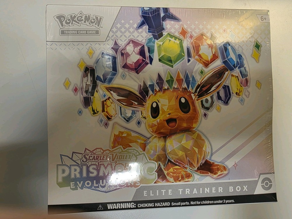 Pokémon TCG Scarlet & Violet—Prismatic Evolutions Elite Trainer Box English