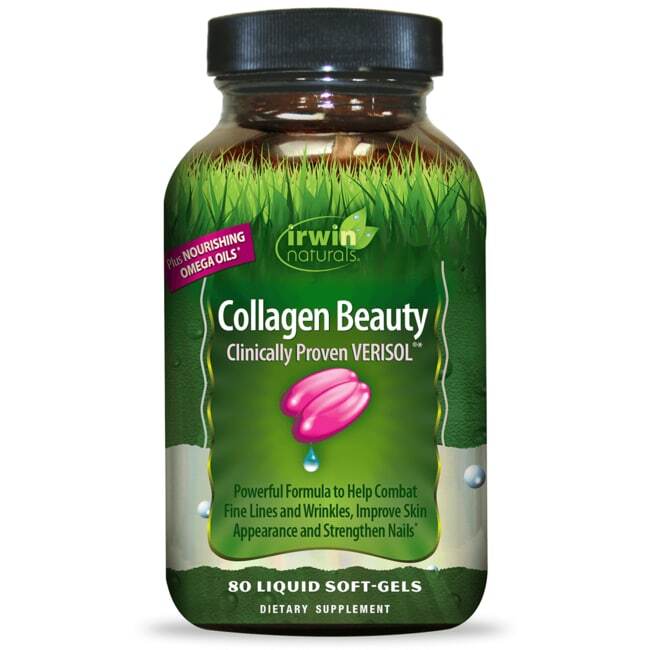 Irwin Naturals Collagen Beauty 80 Sgels