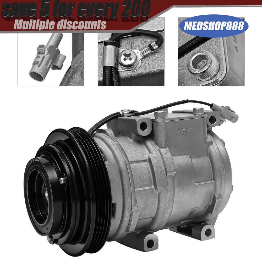 95-04 Toyota Tacoma V6 3.4L AC Compressor On Sale