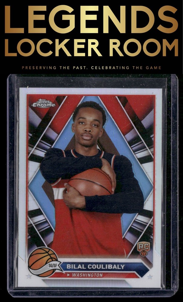 2023-24 Topps Chrome #171 Bilal Coulibaly Refractors