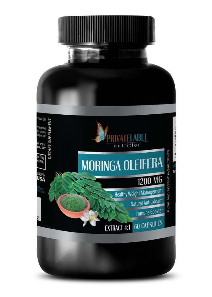 Immune support men - MORINGA OLEIFERA 1200MG 1B - antioxidant energy drink