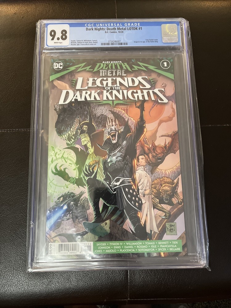 Dark Nights Death Metal Legends of the Dark Knights 1 CGC 9.8 Batman 2020