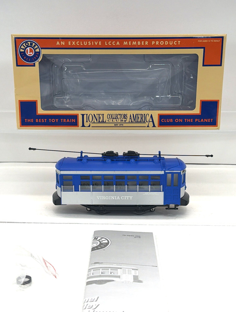 Lionel 6-58048 LCCA 2019 Reno Convention Banquet Bumper Trolley NEW O Gauge Club