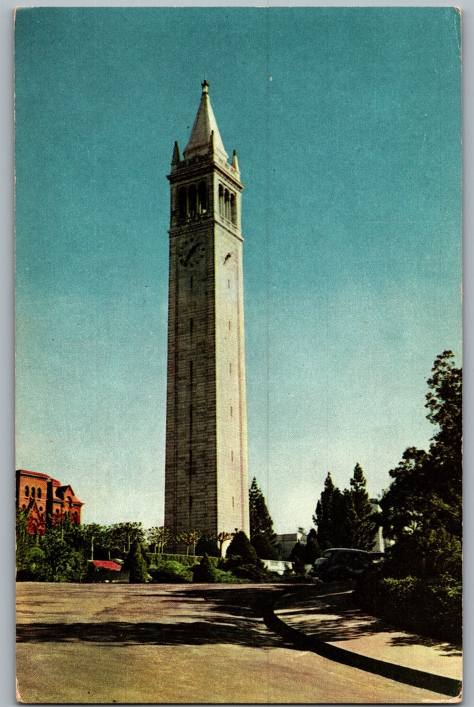 California The Campanile Sather Tower University of California Berkeley Postcard