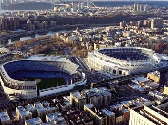 Yankee Stadium New & Old New York Yankees 8x10 PHOTO PRINT