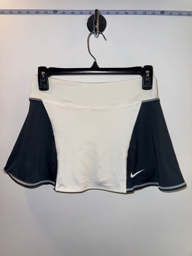 Nike Dri-Fit Athletic Skort Black and White Size Small