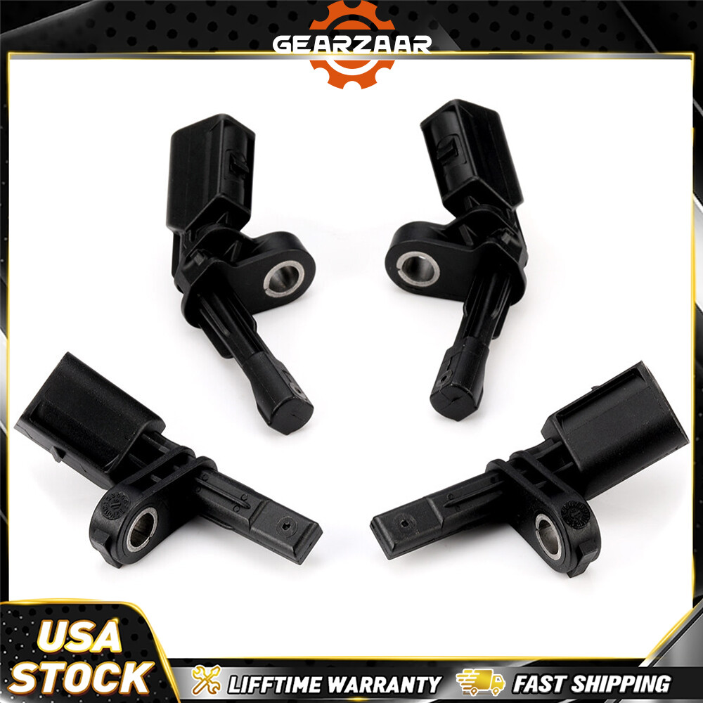 4x ABS Wheel Speed Sensor Set Front Rear Left & Right For Audi & Volkswagen