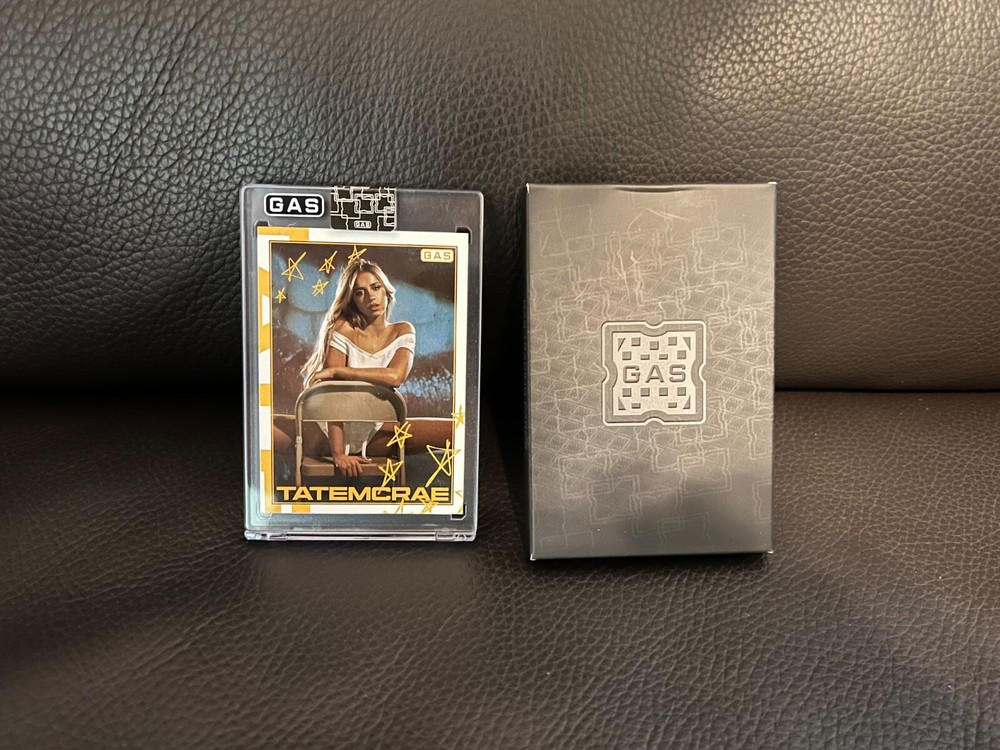 Tate McRae 2025 GAS Trading Cards Complex #TM-1 Rookie Card (RC) – Base Edition