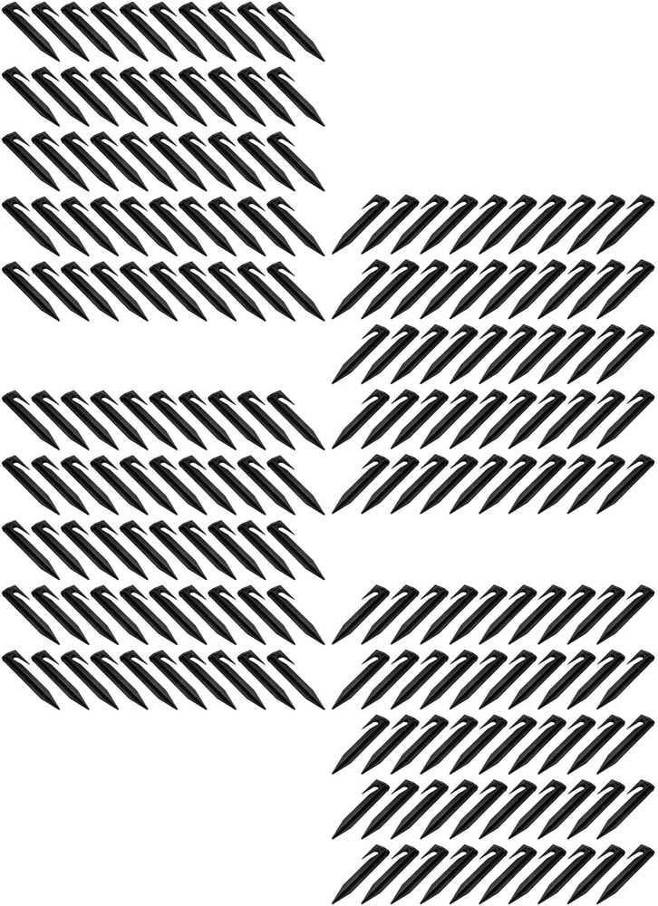 200X 3.3 Boundary Wire Stake Lawn Plastic Tent Pegs Landscape Staples for Robomo