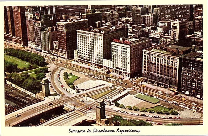 Postcard HOTEL SCENE Chicago Illinois IL m/09 AI8539