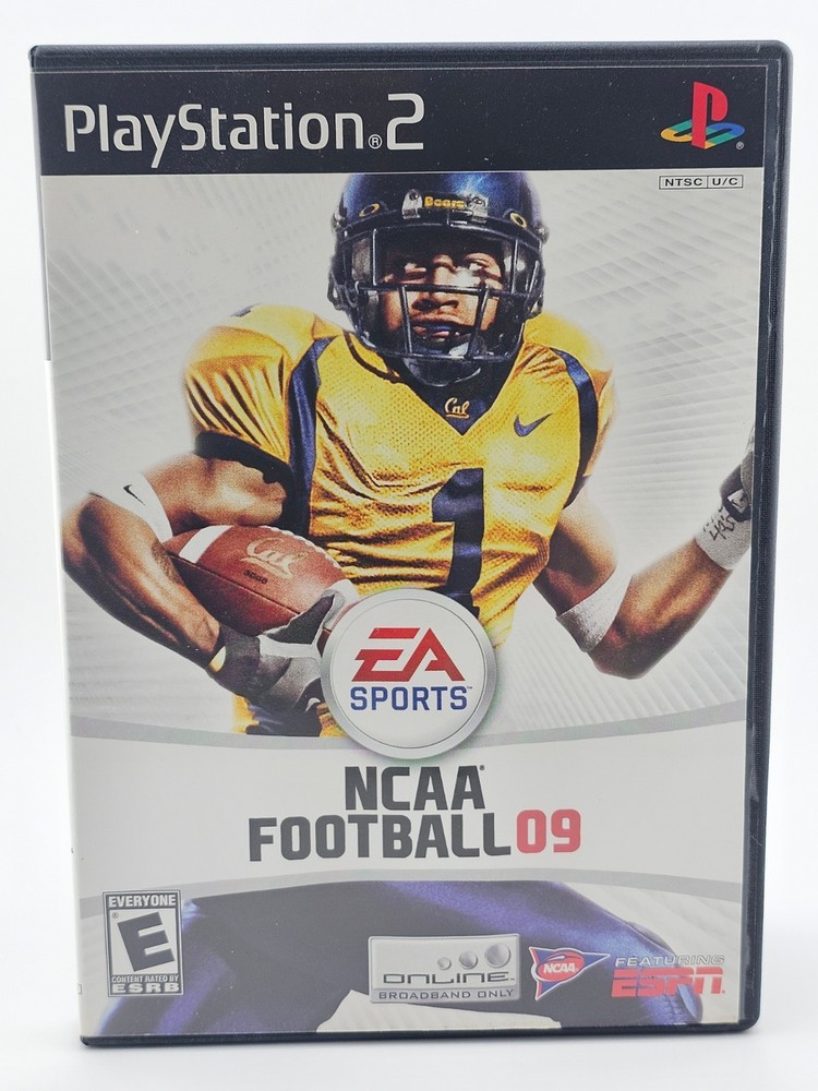 Sony Playstation 2 PS2 NCAA Football 09 CIB Cleaned & Tested