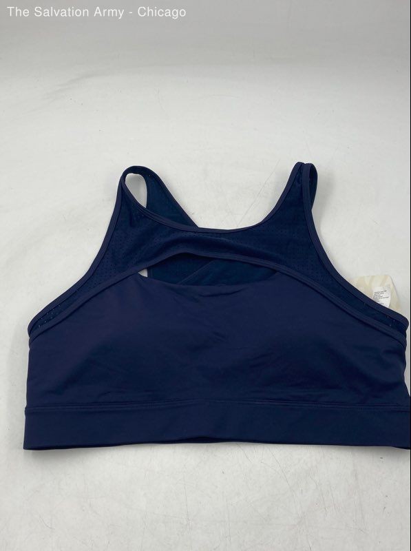 Fabletics Womens Blue Green Activewear Sports Bra Size Large Lot Of 2
