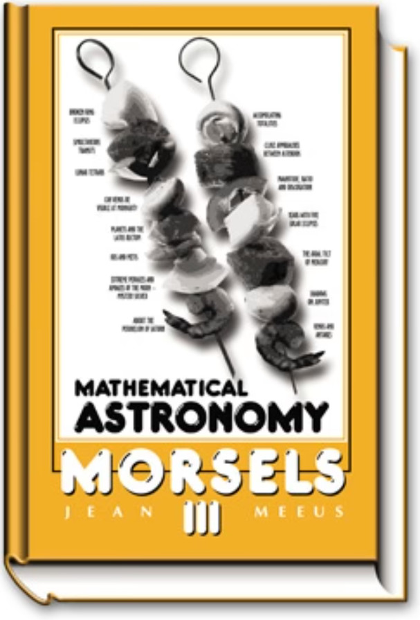 Mathematical Astronomical Morsels III