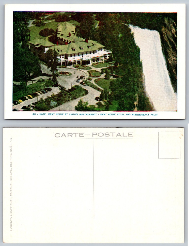 Kent House Hotel Montmorency Falls Postcard