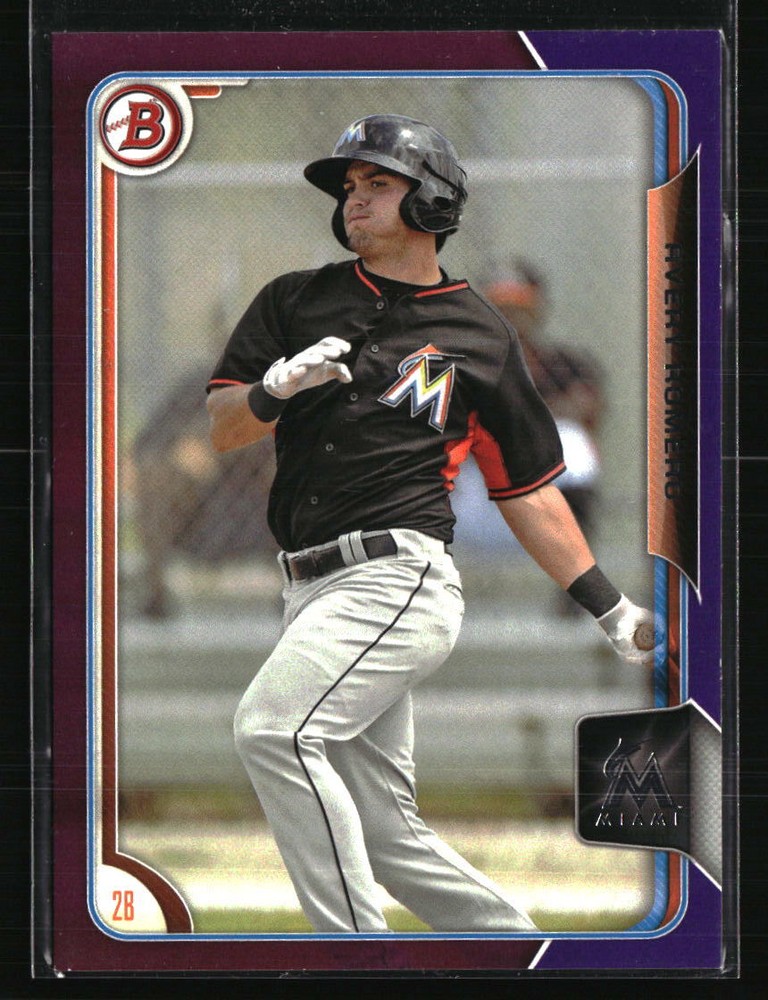 Avery Romero 2015 Bowman Prospects Purple Parallel /250 #BP79 Baseball Card