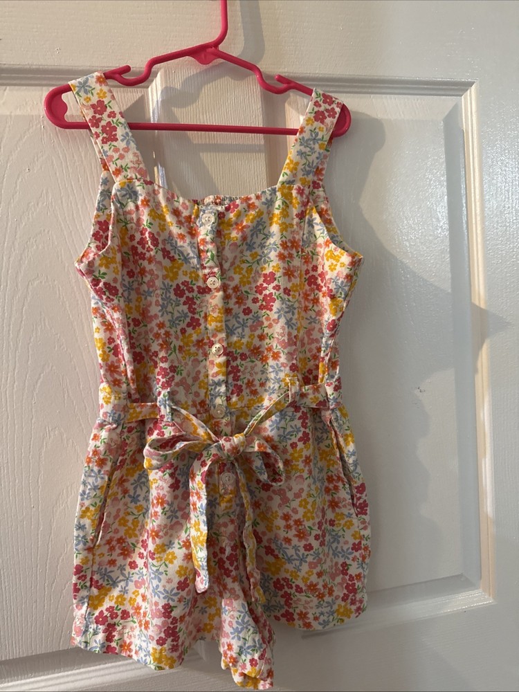 Old Navy Girls 8yrs Floral Dress All Over Flower Print