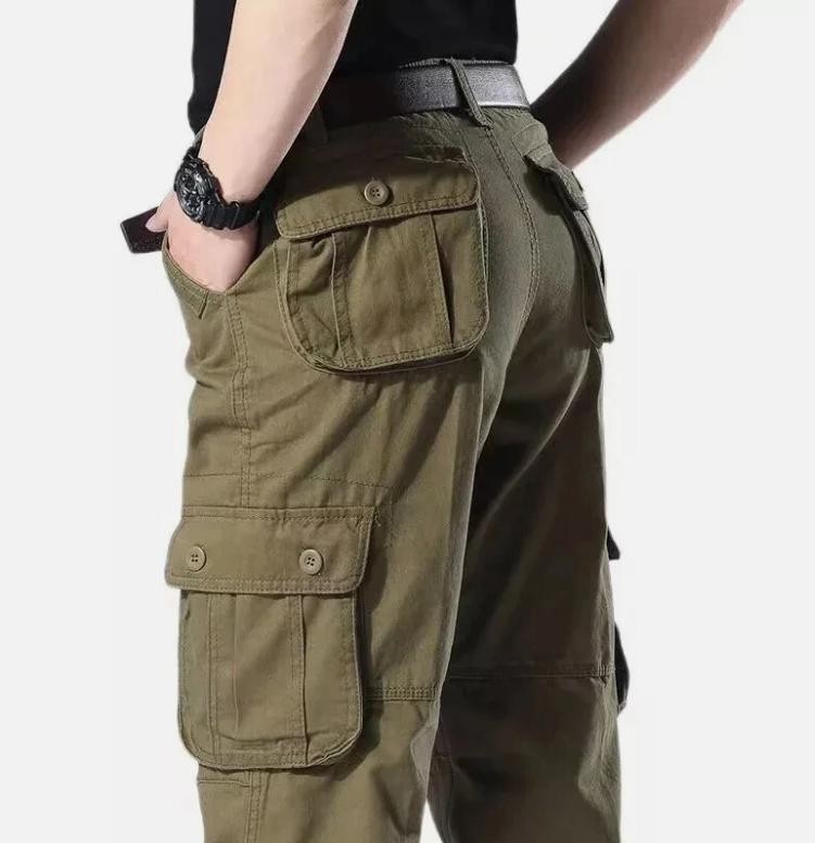 Pantalones De Trabajo De Carg Para Hombre Ropa Resistente Al Desgaste Montañismo