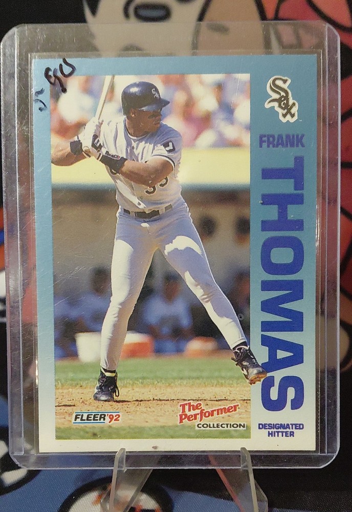 1992 Fleer the Performer Collection - Frank Thomas #2