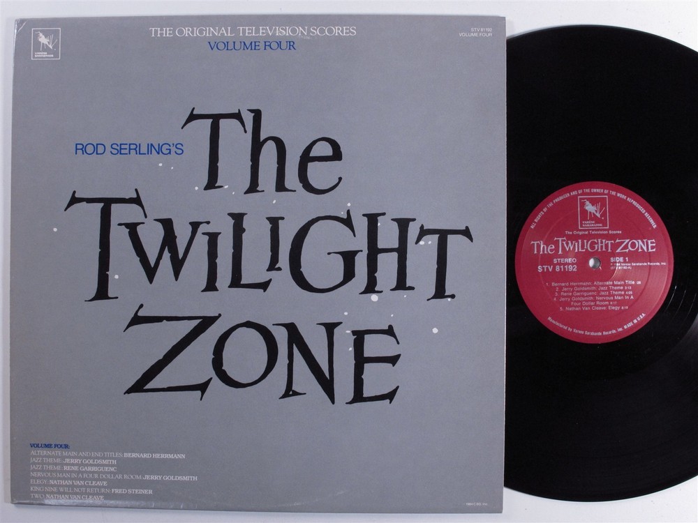 TWILIGHT ZONE OST VOL. 4 Various Artists VARESE SARABANDE LP VG+ c