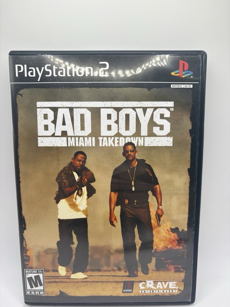 Bad Boys Miami Takedown PlayStation 2 PS2 Complete In Box