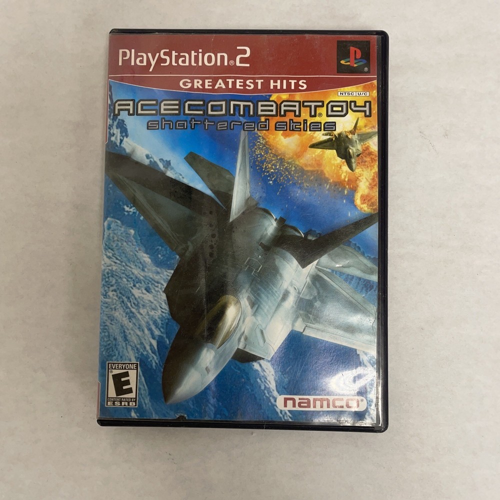 Ace Combat 4 Shattered Skies -PlayStation 2 - PS2 No Manual Tested-image