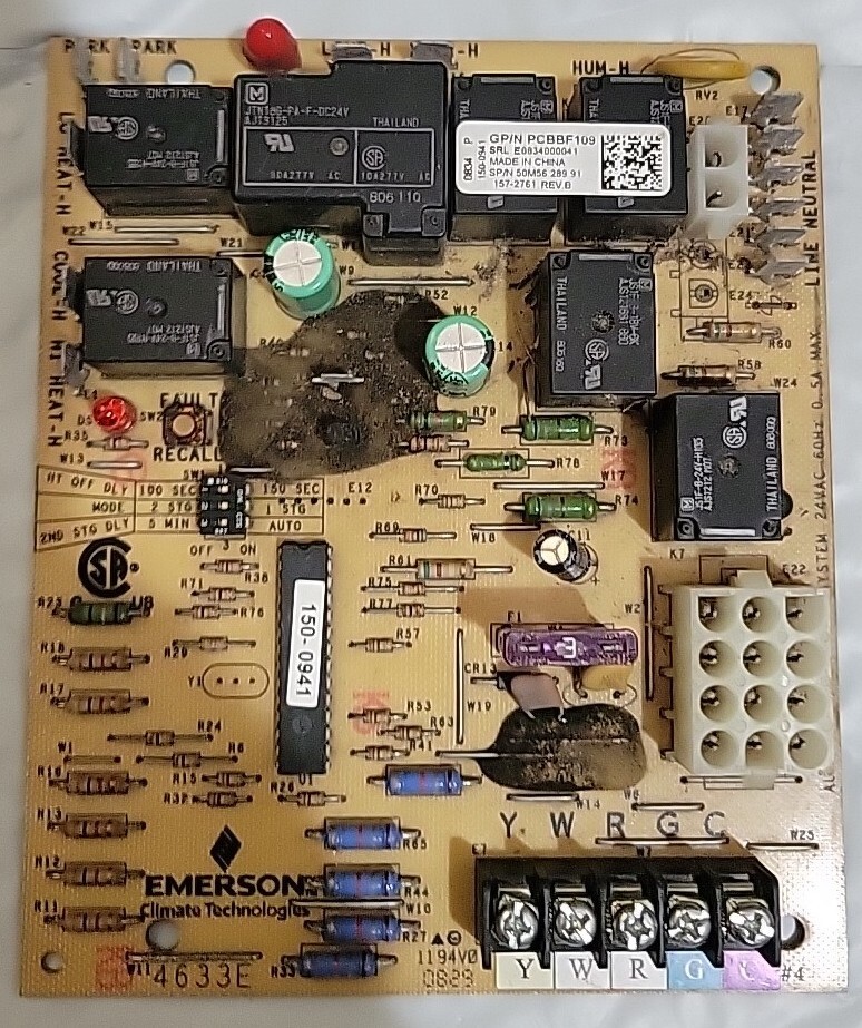 OEM GOODMAN PCBBF109 FURNACE CONTROL BOARD HVAC USA 🇺🇸 SELLER FREE SHIPPING...