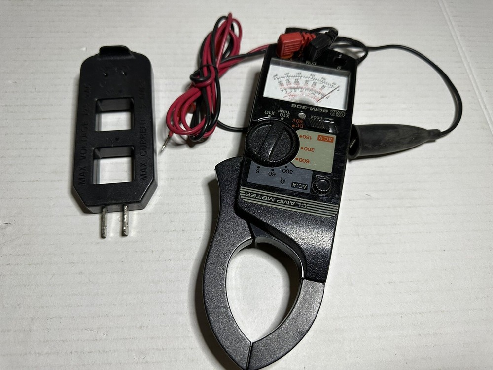 GB Instrument Analog Clamp Meter GCM-306B Untested