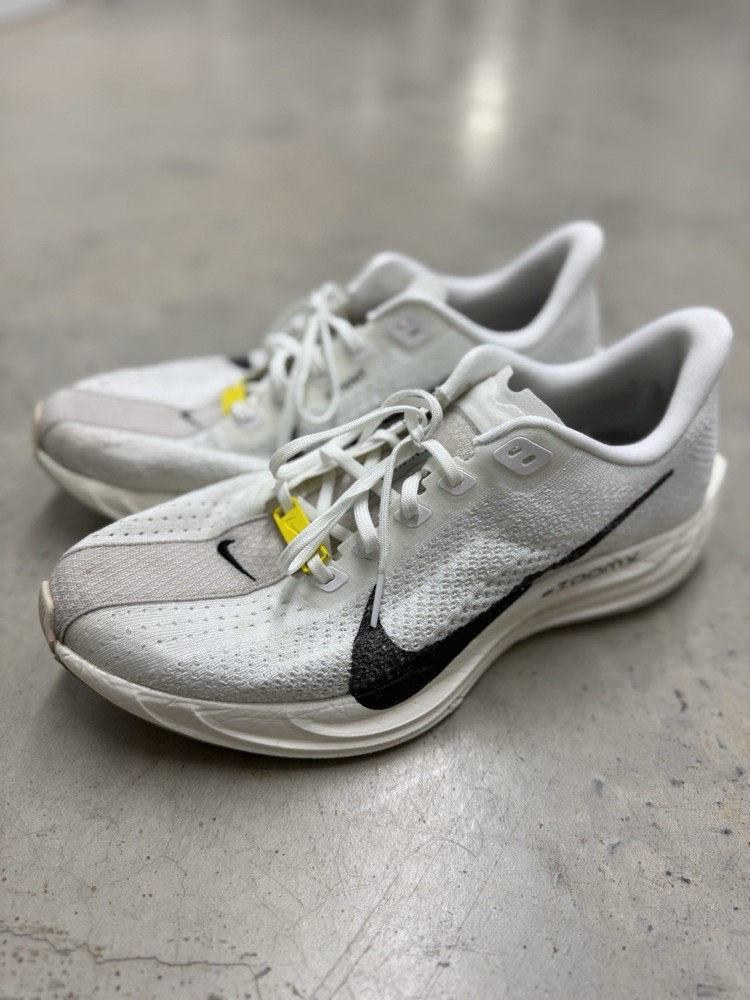 Nike Pegasus Plus Men Size 10  White Black Sail Orewood Shoe Sneakers FQ7262-100