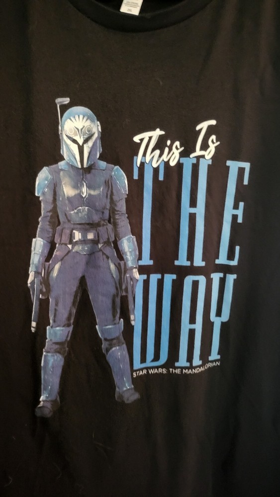 Star Wars The Mandalorian Bo Katan T-shirt Sz 2XL. Comfortable Fit