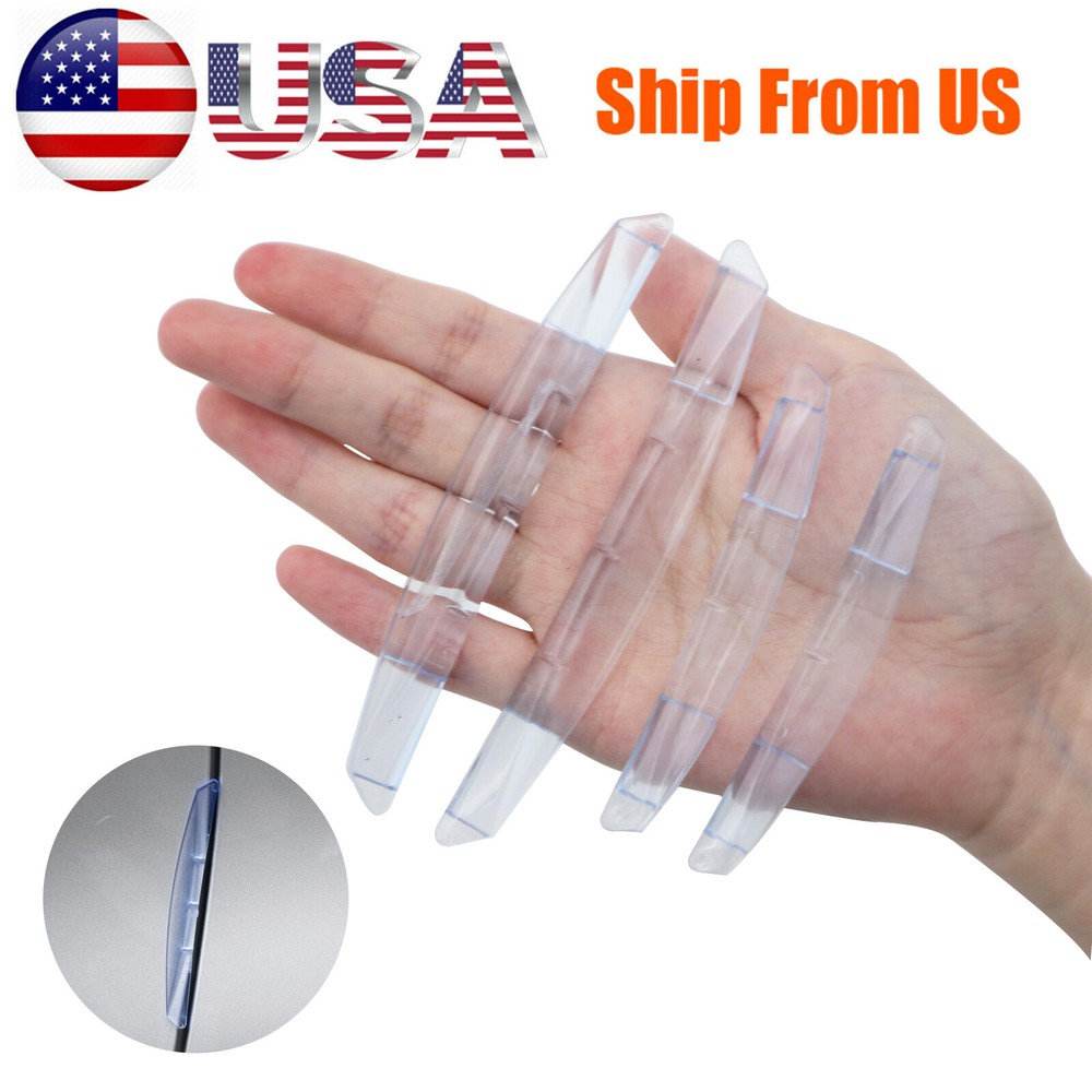 4x Car Door Edge Guard Scratch Anti-collision Protector Strip Cover Accessories.