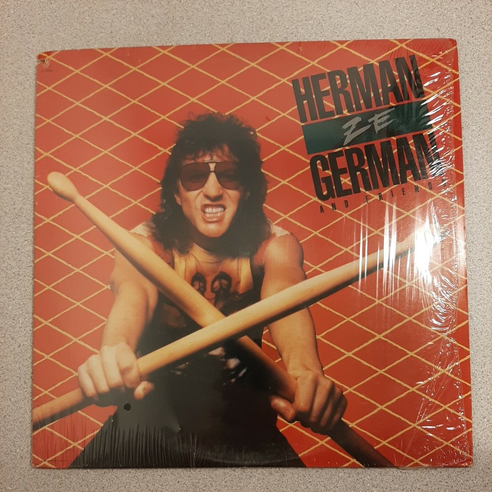 Herman Rarebell  Herman Ze German & Friends  LP Vinyl  1986  Capitol  Very Good