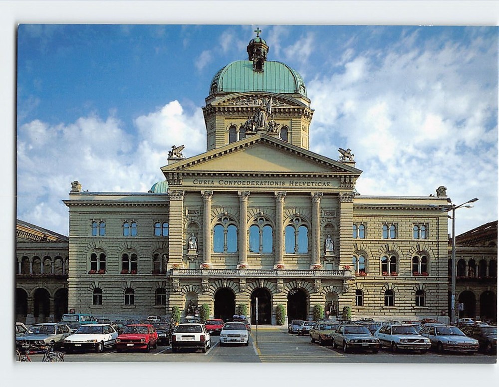 Postcard Federal Building Bern Switzerland