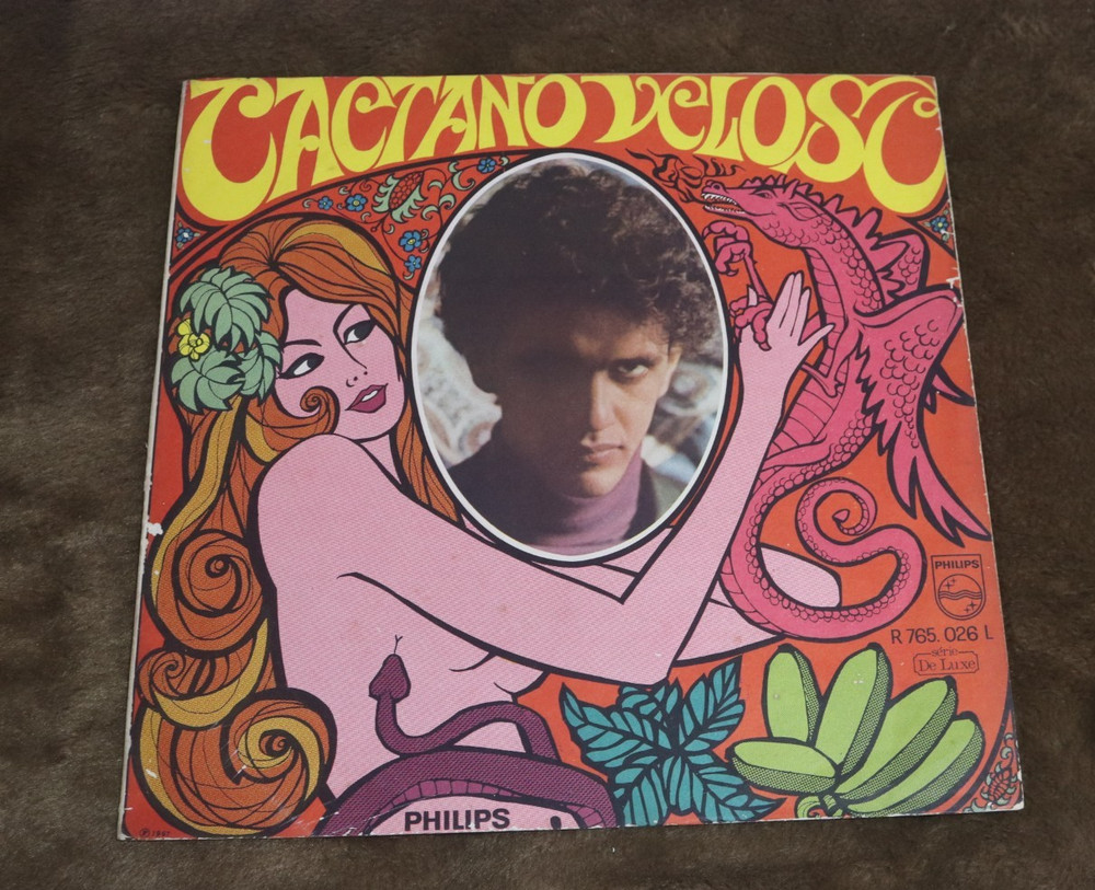 LP CAETANO VELOSO 1968 First Pressing Mono Psychedelic HEAR