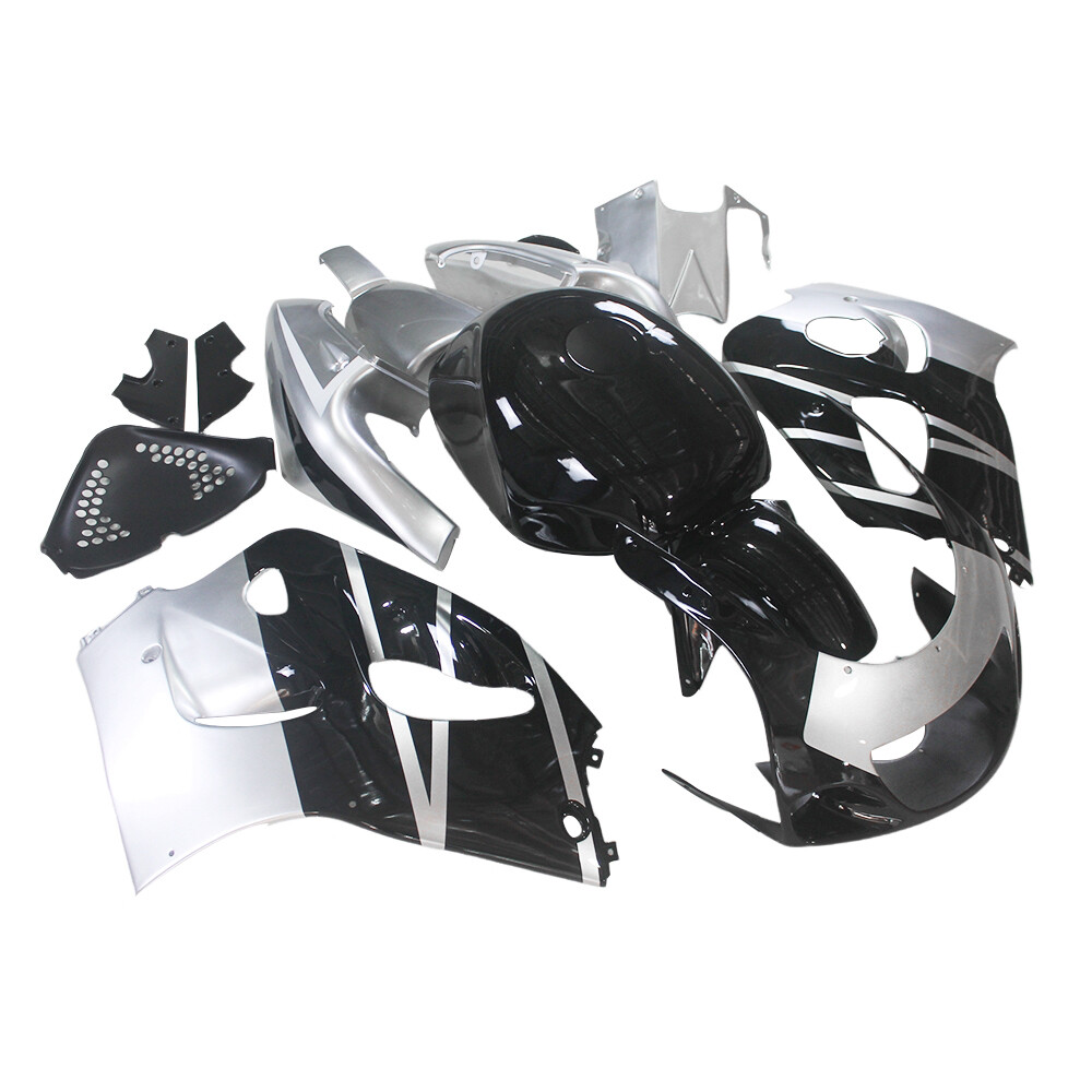 Silver Black Bodywork For 1996 1997 1998 1999 Suzuki GSXR600 GSXR750 Fairings