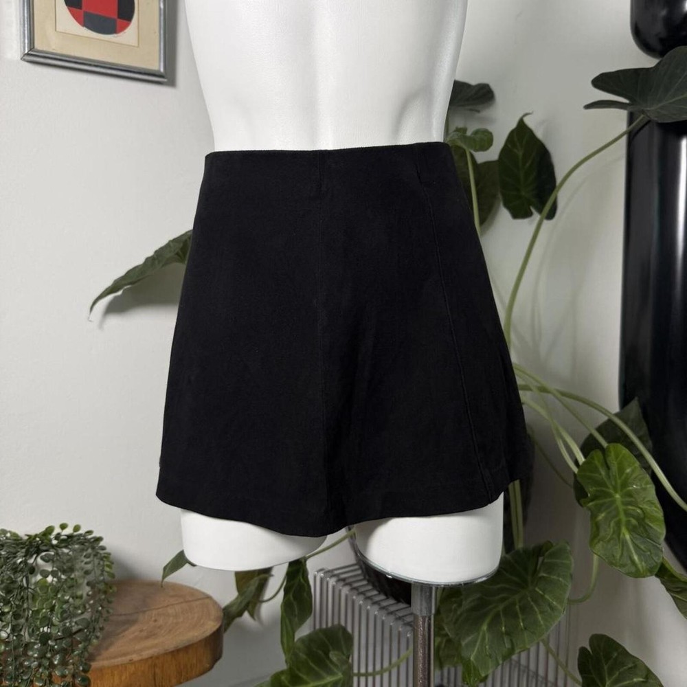 John Galt Black Mini Skirt