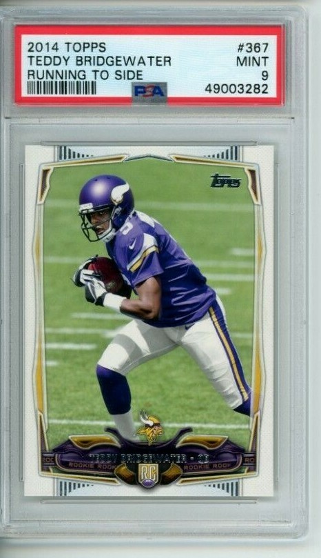 2014 Topps - Teddy Bridgewater #367 Ball Below Chin (RC)