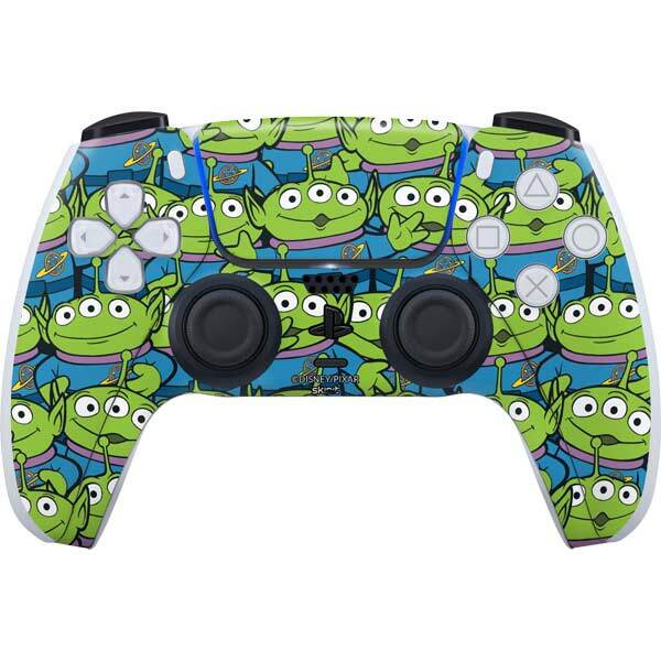 Toy Story PS5 Controller Skin - Alien Collage