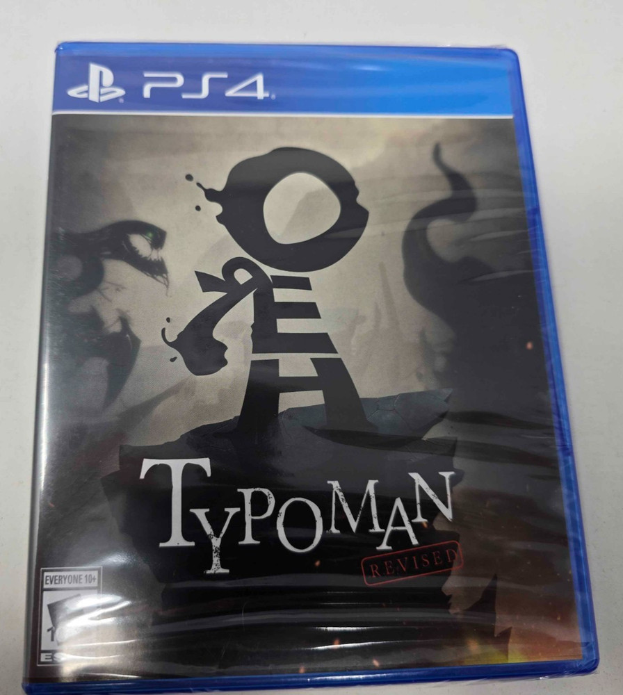 Typoman Limited Run Games LRG BRAND NEW (PS4 Playstation 4)