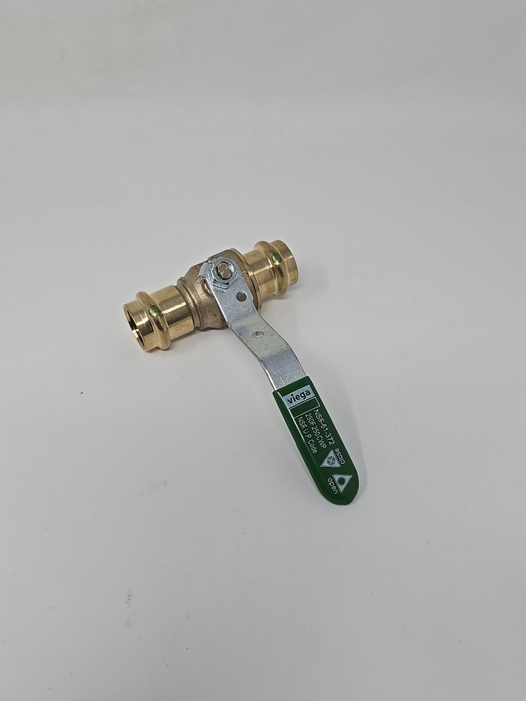 Viega ProPress 3/4 in. Press Zero-Lead Bronze Ball Valves. #77415