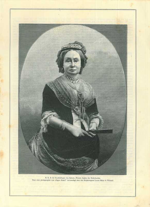Portrait of Princess Sophie of the Netherlands