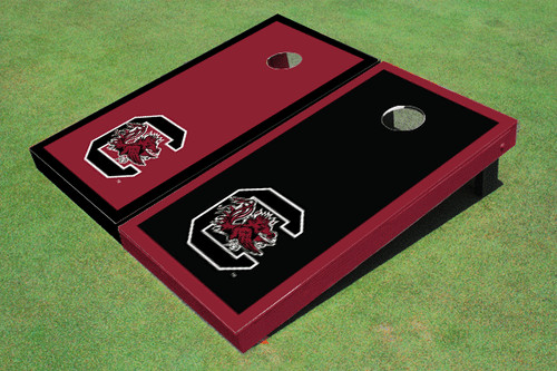 University Of South Carolina Alternating Border Cornhole Boards