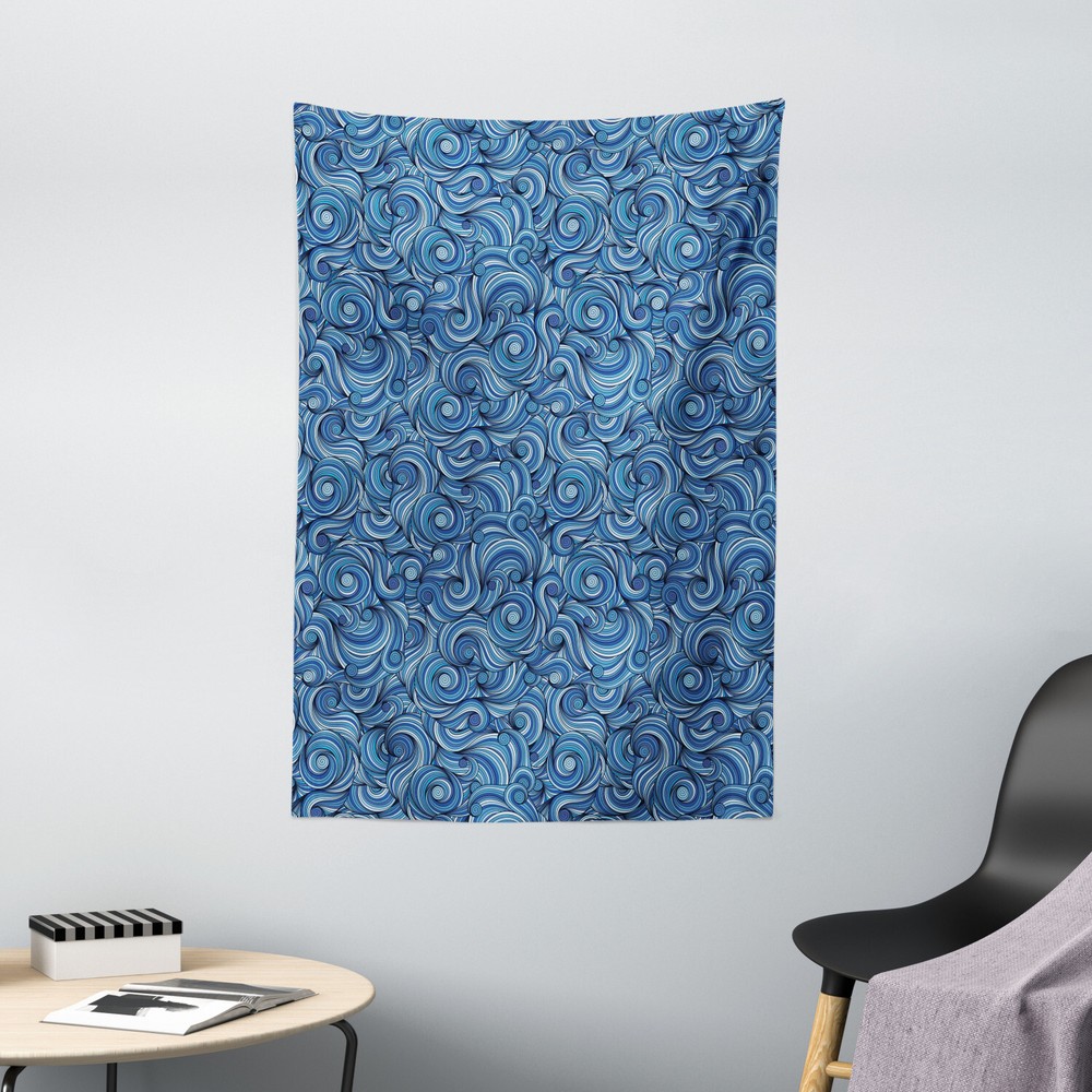 Asian Tapestry Artistic Zentangle Exotic Print Wall Hanging Decor